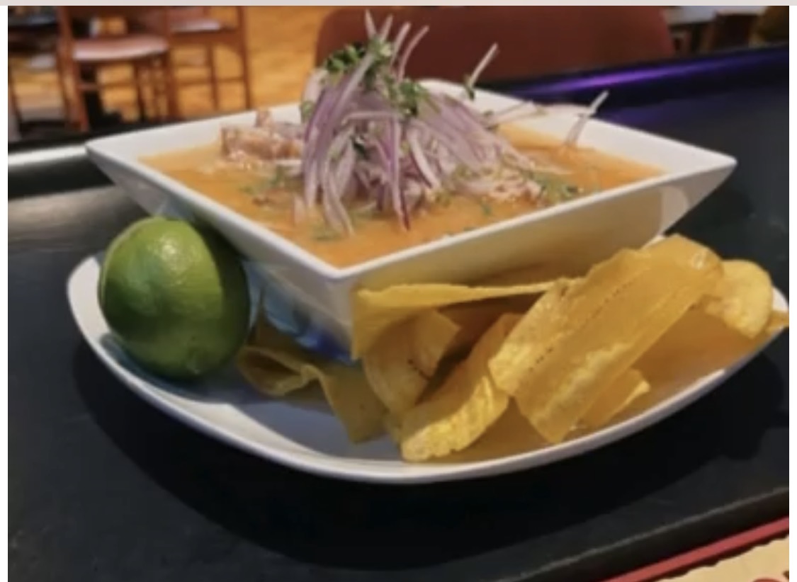Encebollado ecuatoriano de pescado